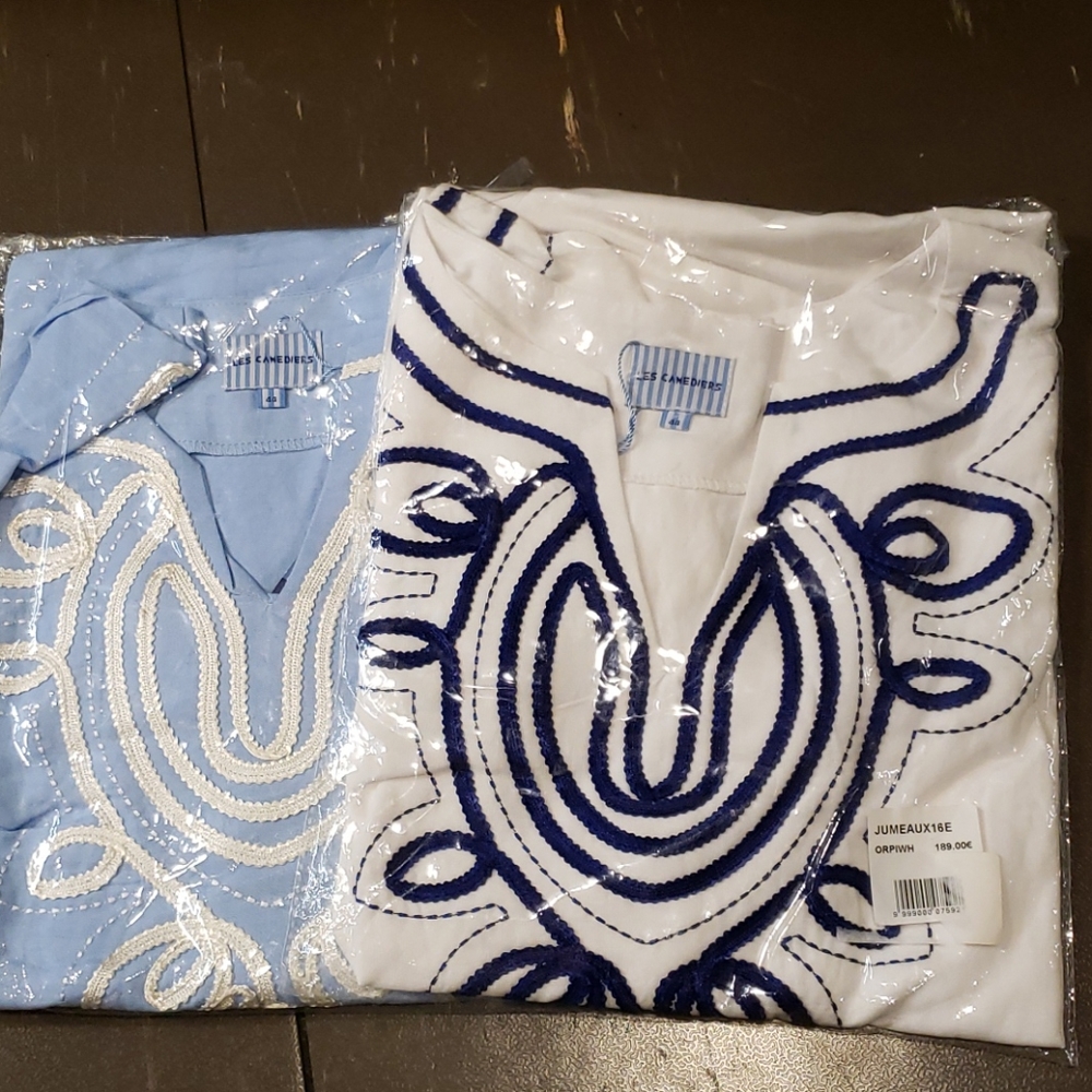 Bundle of Les Canebiers tuniques, NWT